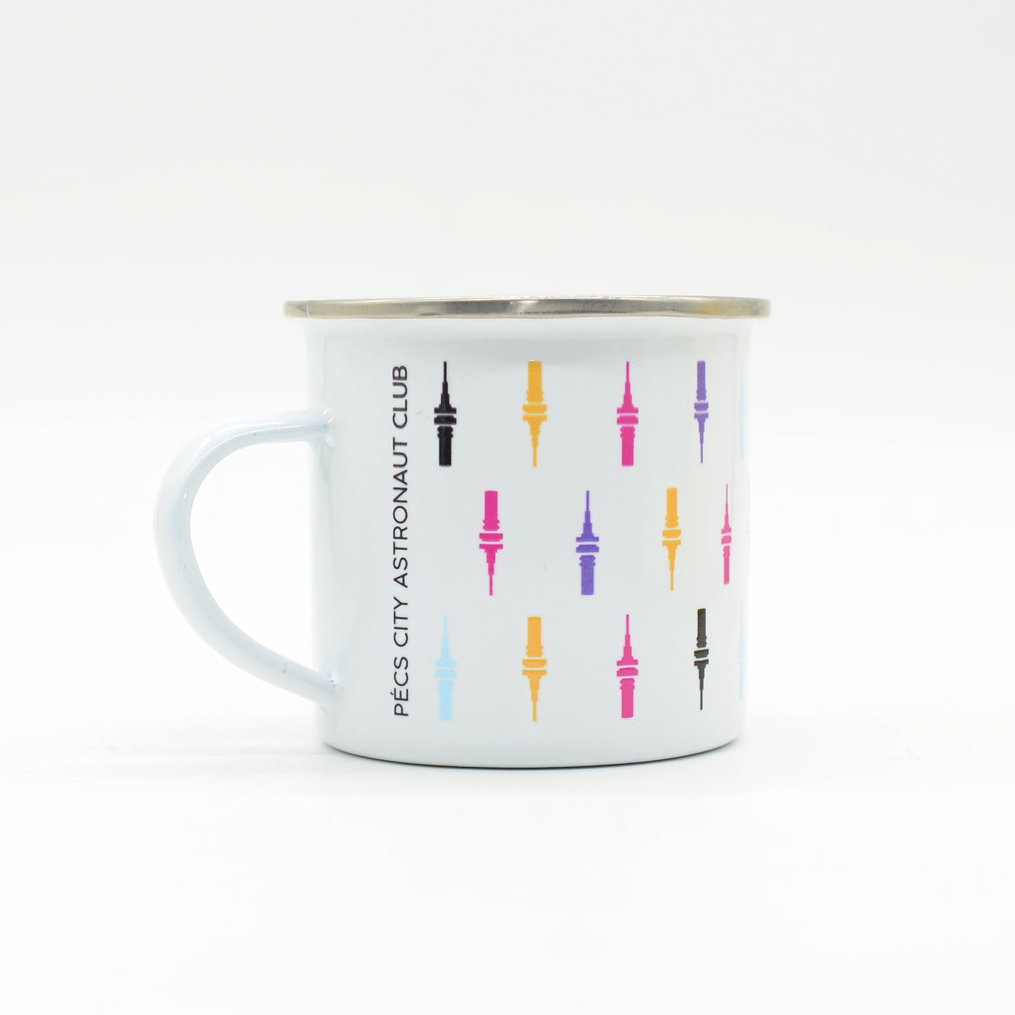 Pécs City Astronaut Club Fém Bögre