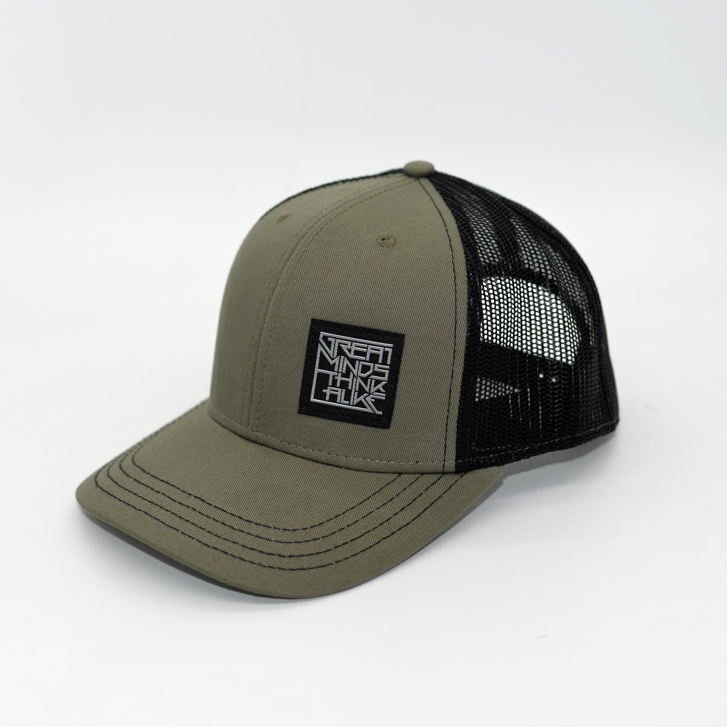 GreatMindsThinkAlike Patch Baseball Trucker