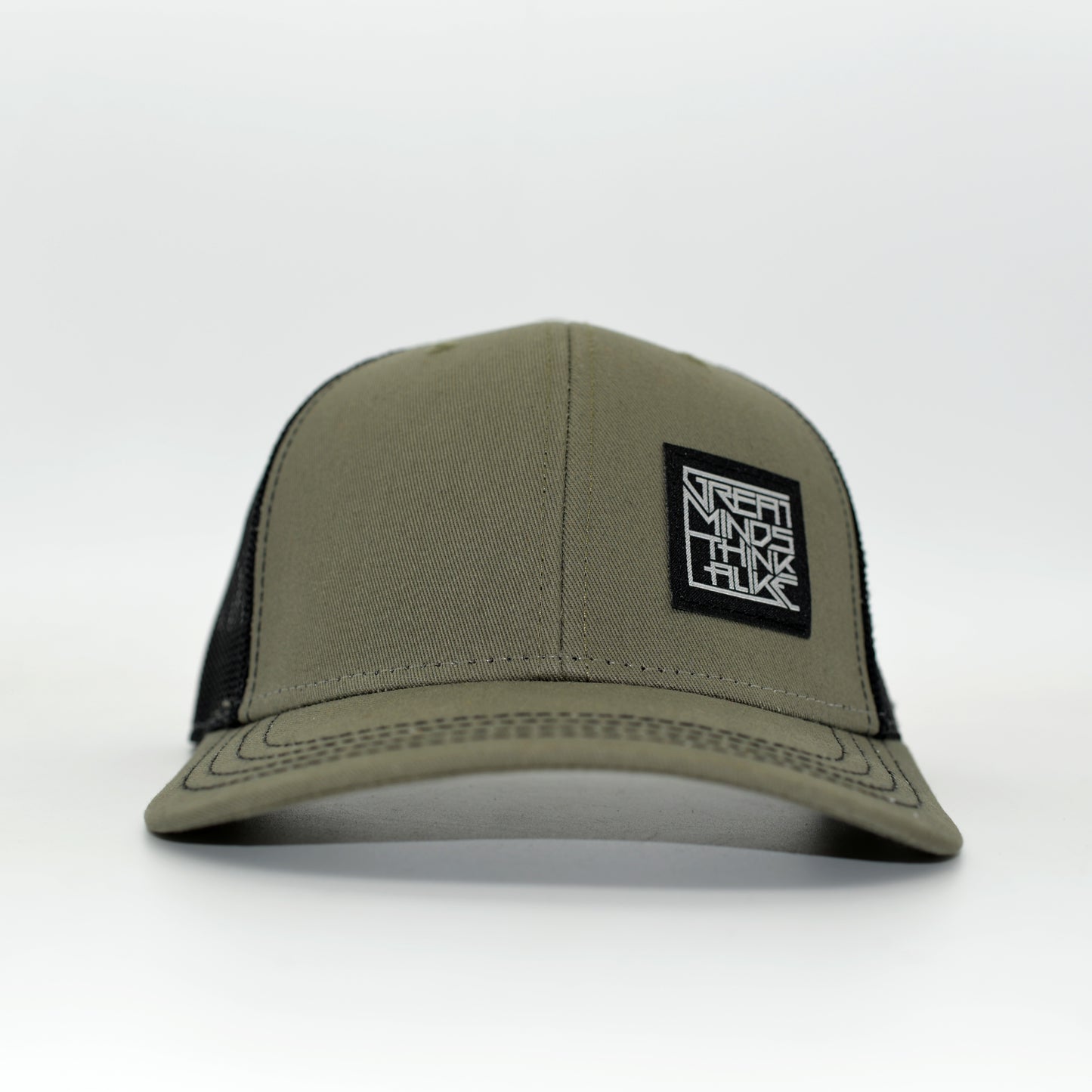 GreatMindsThinkAlike Patch Baseball Trucker