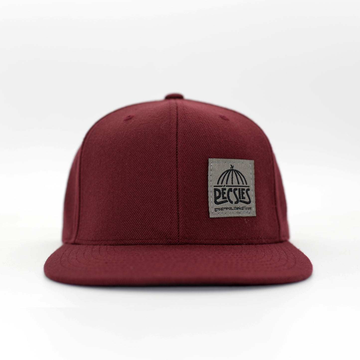 Pécsies Patch Burgundy Snapback