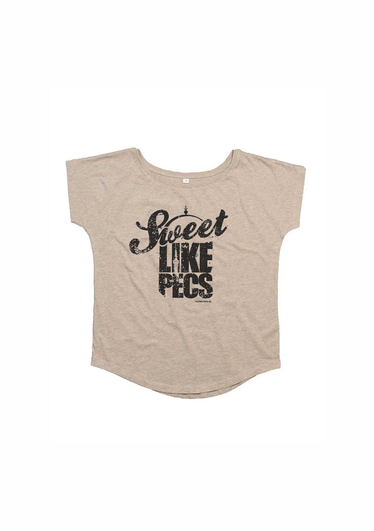 Sweet Like Pécs Loose Fit Női Póló