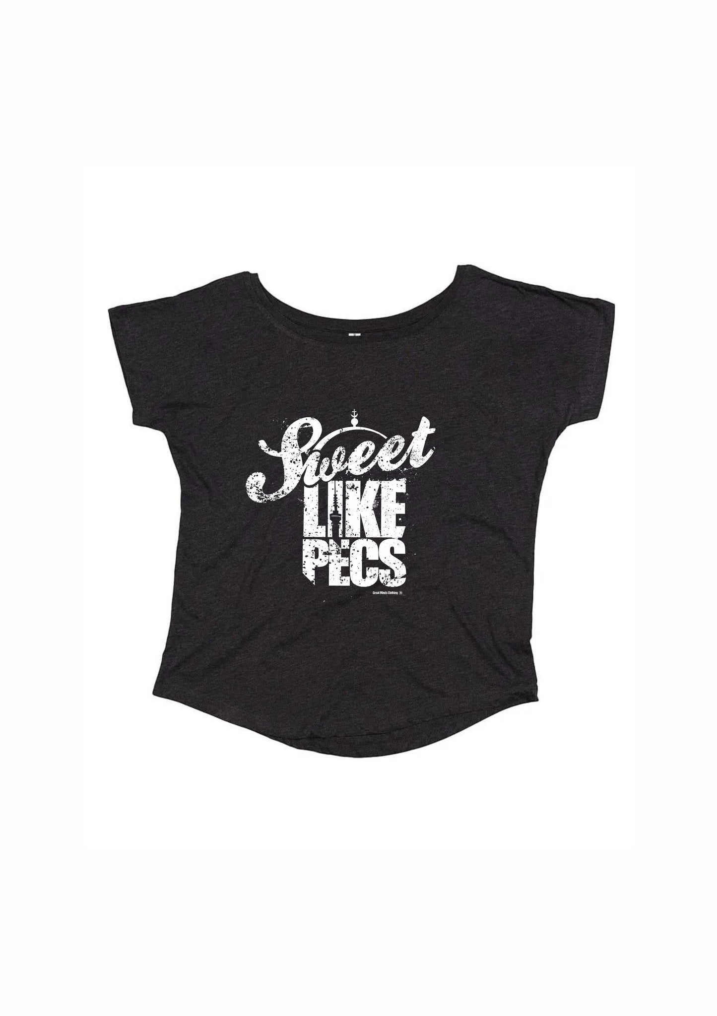 Sweet Like Pécs Loose Fit Női Póló