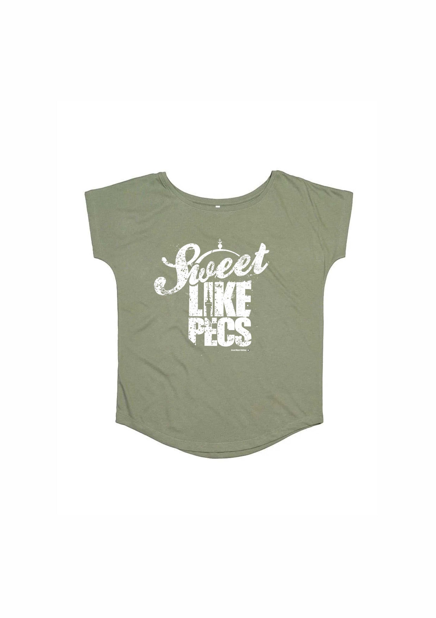 Sweet Like Pécs Loose Fit Női Póló