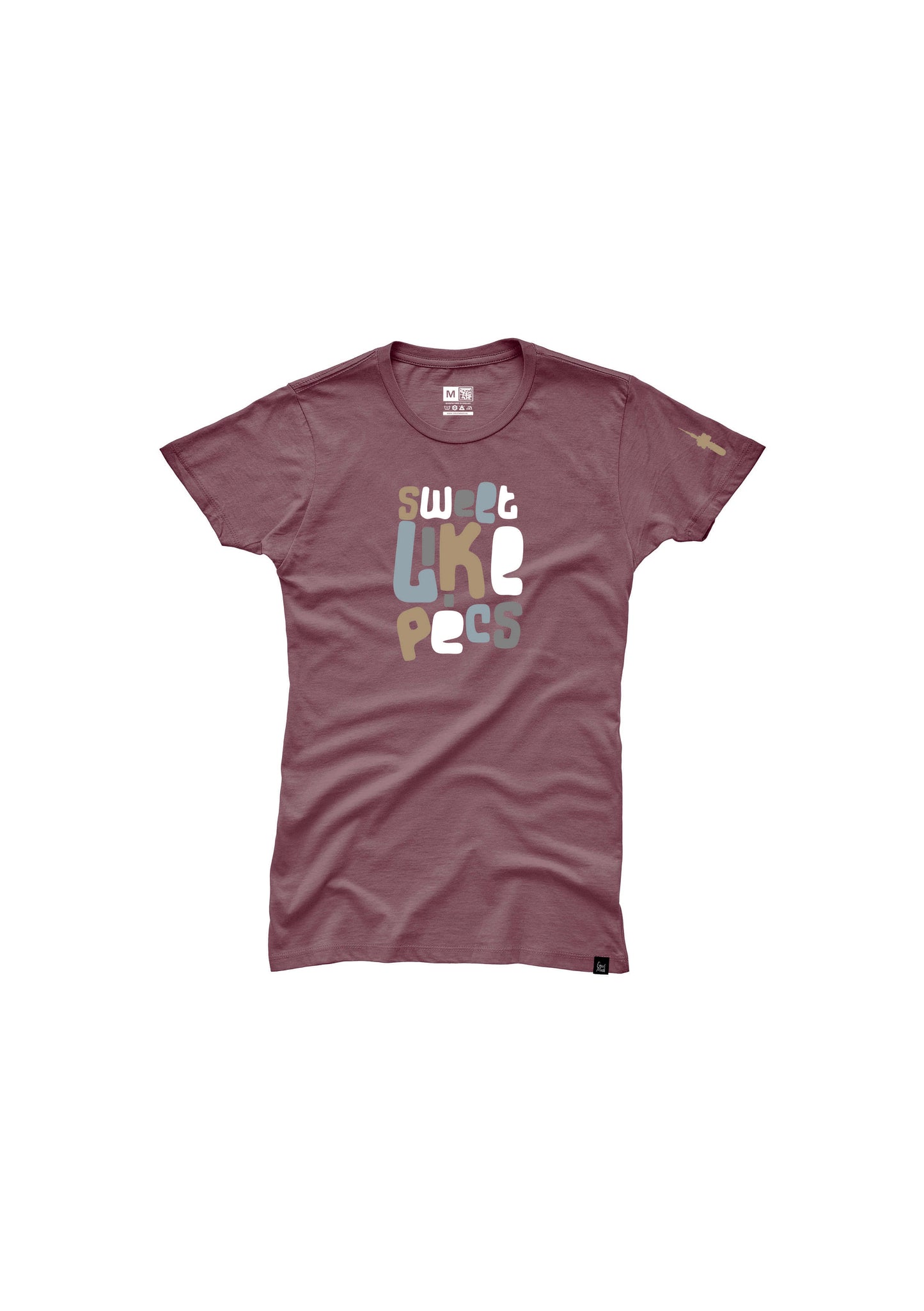 Sweet Like Pécs Bubble Női Póló - Brown