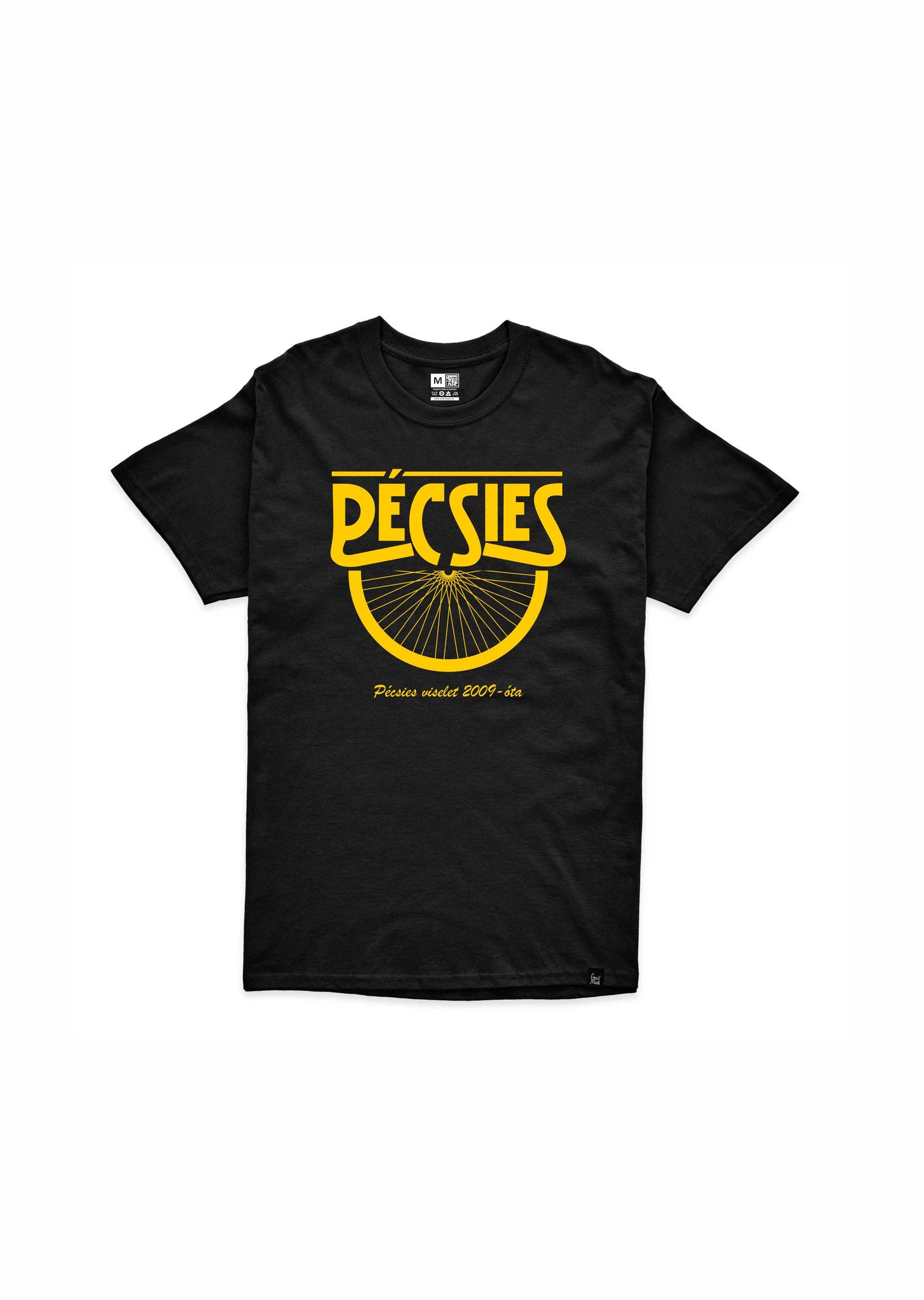 Pécsies Classic Férfi Póló - Sárga