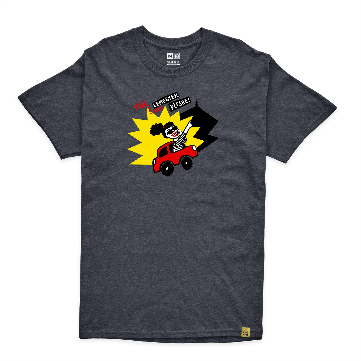 Fel Le Megyek Pécsre Női Póló