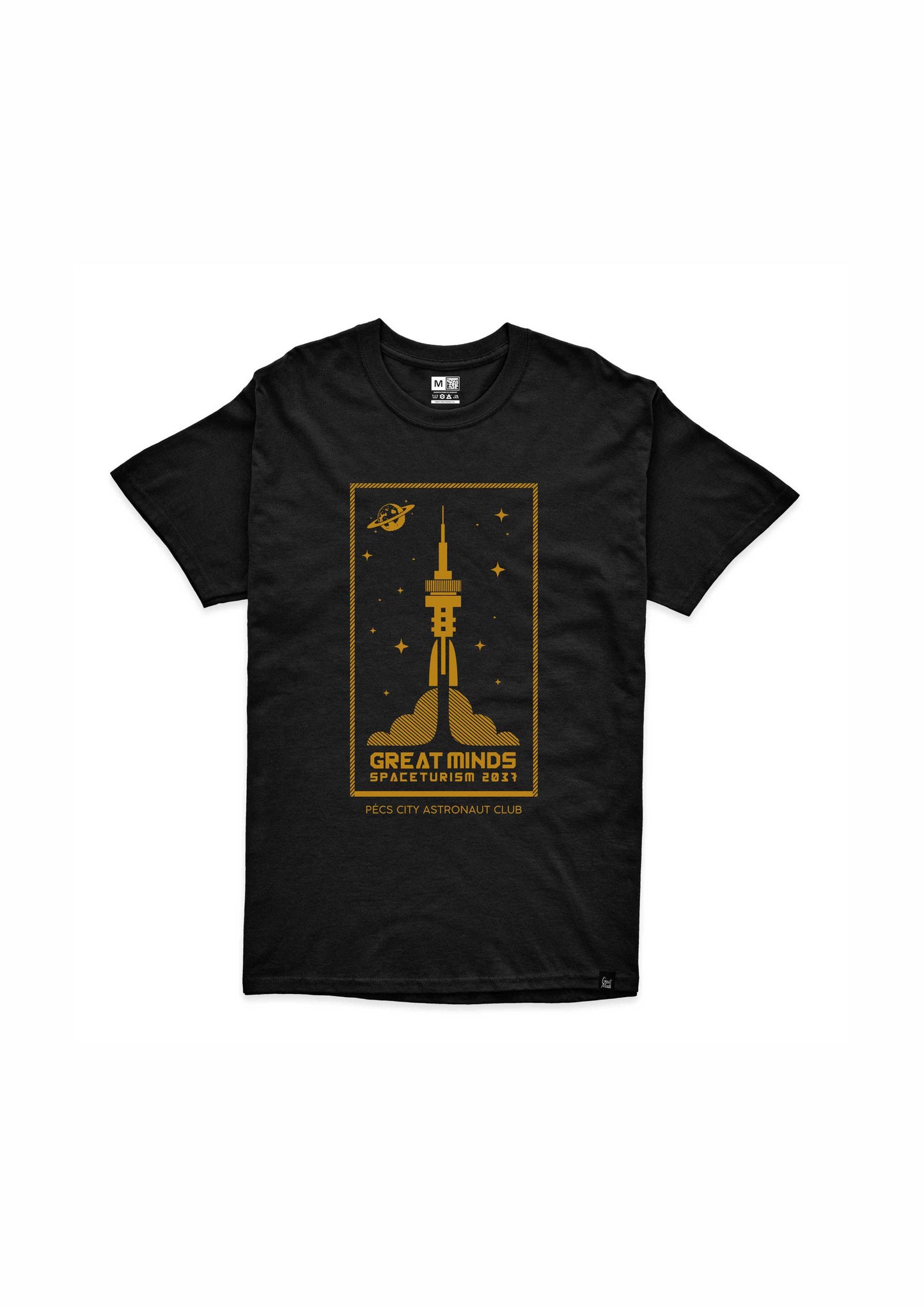 Spaceturism 2037 Férfi Póló - Fekete