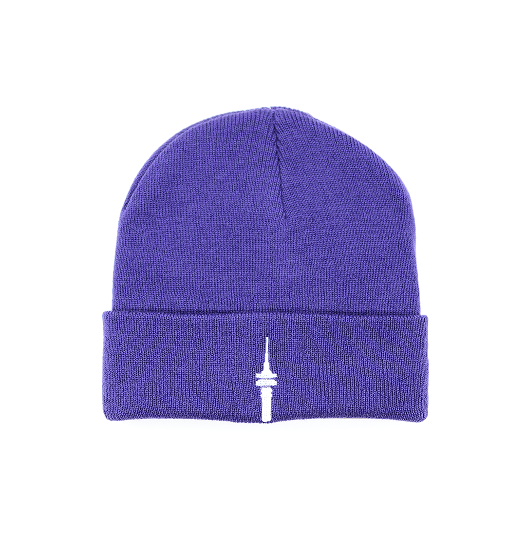 Tv-torony Minimál Téli Sapka - Lila