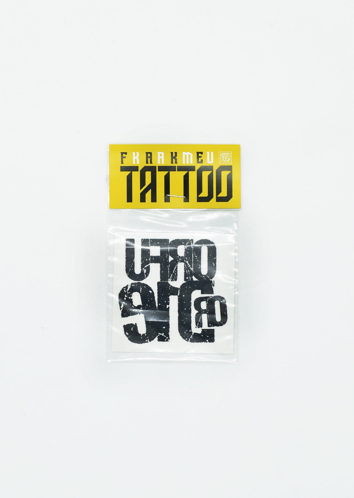 Orfű Or Die Fake Tattoo