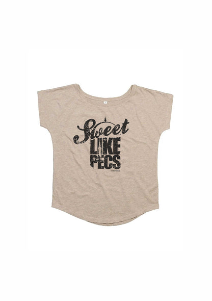 Sweet Like Pécs Loose Fit Női Póló