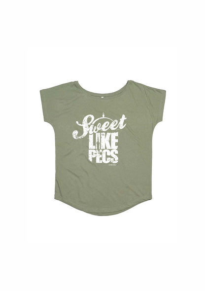 Sweet Like Pécs Loose Fit Női Póló