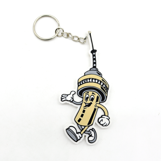 Pécs City Walk This Way Tv-torony Kulcstartó