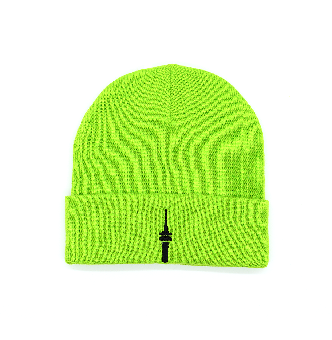 Tv-torony Minimál Téli Sapka - Zöld