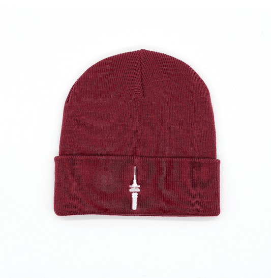 Tv-torony Minimál Téli Sapka - Piros